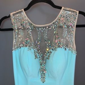 Beautiful Tiffany Blue Gown (grad / bridesmaid)